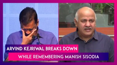 Arvind Kejriwal Breaks Down, Delhi Chief Minister Remembers Jailed AAP Leader Manish Sisodia At School Event